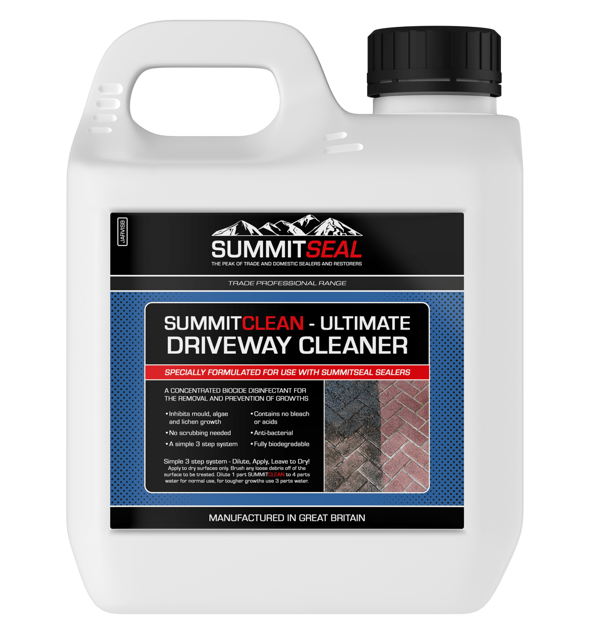SummitSeal - Easy - Clean - Driveway Cleaner - Everest Paints