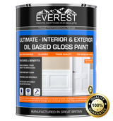 Everest Paints - Ultimate Oil Based Gloss Paint - Interior & Exterior