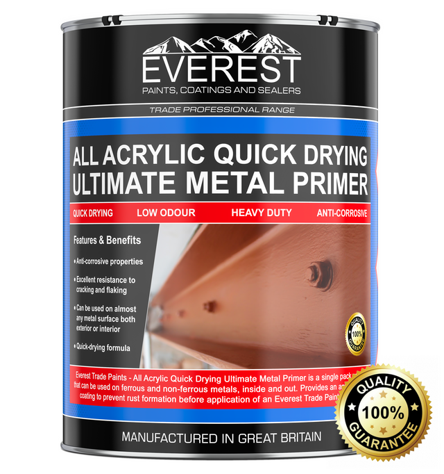 Everest Acrylic Quick Drying Metal Primer